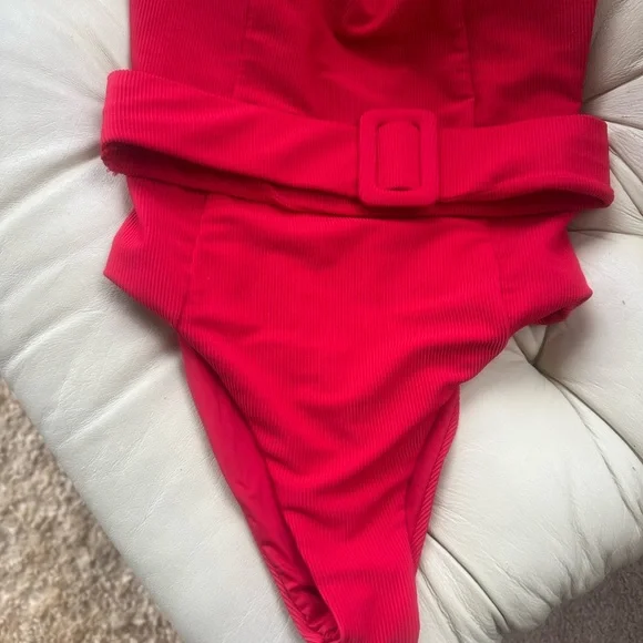 Beach Riot Sydney Red One Piece Swimsuit